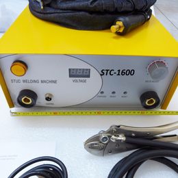 110V or 220V M3-M8 Collet New Capacitor Discharge CD STC-1600 Stud Welder Welding Machine