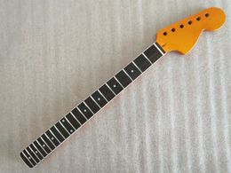 21 Fret bordo guitarra elétrica pescoço parte fingerboard mogno amarelo
