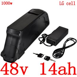 48V 500W 750W 1000W ebike battery pack 12ah electric bicycle 48v 13ah 13.6ah 14ah lithium ion use LG cell