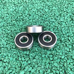 50pcs/lot S606-2RS S606RS S606 2RS RS ABEC-5 6x17x6mm stainless steel Deep Groove Ball bearing shielded 6*17*6 606 606-RS