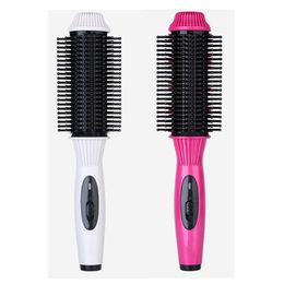 Hair Straightener Brush Comb Curling Iron Professional Anti-Scald Straightening Irons Comb Hair Styler Flat Irons 100-240V