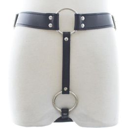 Women Faux Leather Adjustable Strap Harness Underwear Underpants Butt Plug Belt Adult Exotic Lingerie Sexy Panties Nightwear233E