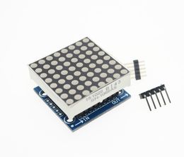 Freeshipping ! 10PCS MAX7219 dot matrix module microcontroller module display module finished goods