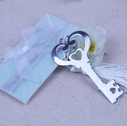 Open My Heart Key Bookmarks Romance Wedding Favors Wedding Gift Giveaways for Guests Valentines Gifts