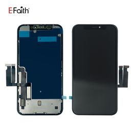 -EFAITH JK InCell Display LCD di buona qualità per iPhone XR Touch Panels Screen Schienale Ricambi Parti di riparazione con piastra metallica
