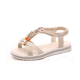 Heißer Verkauf-Neue Designer Sommer Frauen Strand Böhmischen Stil Pantshoes Peep-Toe Sandalen Schuhe Damen Mode Sandalen