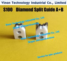 d=0.12mm S100 edm Wire Guide A+B Diamond 3085322, Upper Split Wire Guide AB 0.12mm 0204920 for AQ,A,EPOC,A320D,A325 W-EDM machine