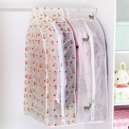 Transparent Storage Bags Cover Clothes Protector Garment Suit Coat Dust Cover Protector Dustproof Storage Bag Organisation