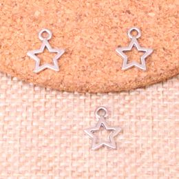 265pcs Charms star 12mm Antique Making pendant fit,Vintage Tibetan Silver,DIY Handmade Jewellery