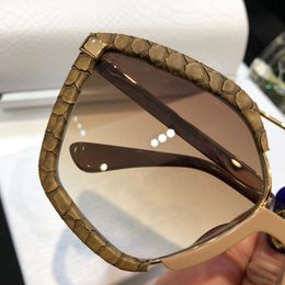 Wholesale- Brand Designer Luxury Sunglasses metal frame charming cat eye glasses avant-garde design style top quality UV400 lens eyewear