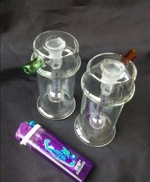 With foam glass straight cooking pot Wholesale Glass bongs Oil Burner Glass Water Pipes Oil Rigs Smoking Free