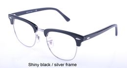 Wholesale-2019 Designer Brand Club eyeglass Master Men prescription framRimless Retro eyewear Oculo De Sol Feminino retro clear lens 5154
