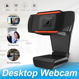 Webcam 480P 720P 1080P Full HD Web Camera Streaming Video Live Broadcast Camera With Stereo Digital Microphone In Retail Box