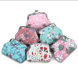 Girls coin purses women Printing mini wallets kids cute hasp money bag ladies Clutch change purse children pouch Female Carteira