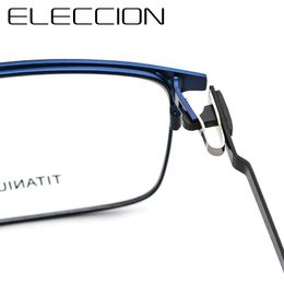 Wholesale-Ultralight Titanium Alloy Full Rim Glasses Frame For Business Men Myopia Reading Prescription Spectacles Frame