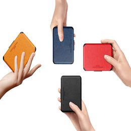 Newest Colourful Portable Mmagic Fresh Keeping Box Leather Cigarette Smoking Case Storage Container Innovative Design Dust-proof Holder DHL