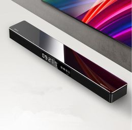 Enhance Your Audio Experience with Bluetooth Speaker Soundbar Digital Audio - 3D Surround Fiber Coaxial Echo Wall - Screen Touch Adjustment - Exquisite Retail Box