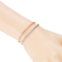 Women's adjustable bracelet stainless steel birthday festival sterling silver jewelry bracelet
