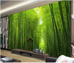 Custom wallpapers Bamboo wallpapers mural background wall beautiful scenery wallpapers