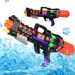 2pcs Grand Pistolet à Eau Haute Pression Capacité Blaster Eau Squirt Jouets D été Plage Jouets De Plein Air Jeu Du Sport Amusant Pour Les Enfants