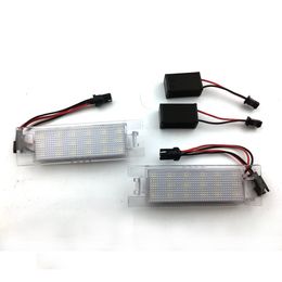 2Pcs/Pair 18 LED Car License Plate Light Number Plate Lamp For Opel/Vauxhall/Corsa/Zafira Error Free