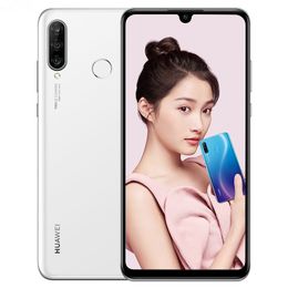 Original Huawei Nova 4e 4G LTE Mobile Phone 6GB RAM 128GB ROM Kirin 710 Octa Core Android 6.15" Full Screen 32.0MP AR 3340mAh Fingerprint ID Face Smart Mobile Phone