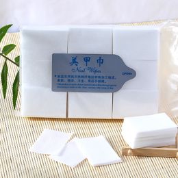 600PCS/Bag Nail Wipes Cotton Pads Lint-Free Nail Wipes Towel Remover For Nails Polish Remove Clean Tools Manicure Nail Gel Polish Remover