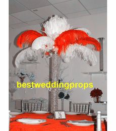 New style Manufacturer supplier ostrich feathers table Centrepieces for wedding decoration best01159