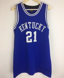 #21 Tayshaun Prince Kentucky Wildcats Uk College Retro Classic Basketball Jersey Mens Ed Custom Number Name Jerseys Sold by Yufan5