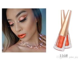 High Quality Makeup Cosmetics rose gold metallic liquid lipstick metal lip gloss waterproof lip gloss lipstick No Logo your own Lip Gloss