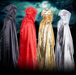 Sorcerer Death Cloak Halloween Costumes Halloween Cosplay Theater Prop Death Hoody Cloak Devil Mantle Adult party Hooded Cape prop