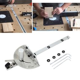 Mitre Gauge Sawing Assembly Ruler Woodworking DIY Tool for Table Saw Router