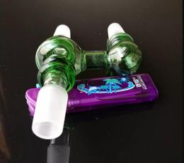 Gourd tee Wholesale Glass Bongs Accessories, Glass Water Pipe Smoking, Free Shipping