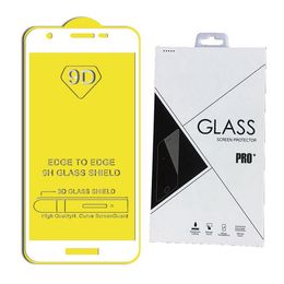 Full Cover 9D 21D Tempered Glass Screen Protector AB Glue FOR Samsung Galaxy A2 CORE M40 M50 S10E 100PCS/ RETAIL PACKAGE