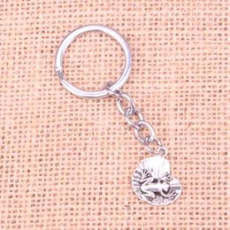 18*17mm frog on lily pad KeyChain, New Fashion Handmade Metal Keychain Party Gift Dropship Jewellery