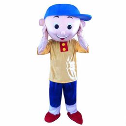 2018 Factory direct sale new Cailou Mascot Costume Cartoon Fancy Dress Adult size Free Shipping