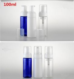 20pcs/lot 100ml empty foaming pump cosmetic bottle, 100ml plastic foam bottles ,washing liquid soap pump foam container