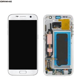 ORIWHIZ 5.1'' LCD With Frame For SAMSUNG Galaxy S7 G930 G930F LCD Display Touch Screen Digitizer