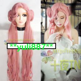 Code Geass Euphemia li britannia girl pink hair Anime Wigs 100cm