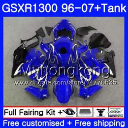 Body For SUZUKI GSX R1300 GSXR1300 96 02 03 04 05 06 07 333HM.40 GSXR 1300 Stock blue Hayabusa 1996 2002 2003 2004 2005 2006 2007 Fairing