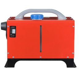 Red All In One 12V 8KW Diesel Air Heater Car Parking Heater Smooth, automatic room temperature control with temperature pre-set facility.