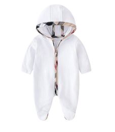 Pring Sonbahar Yenidoğan Bebek Süren Uzun Kollu Bebek Boysgirls Hoodie 100% Pamuklu Çocuk Tasarımcısı Güzel Bebek Tulumları Giyim