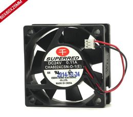 CHA6024CSN-O-1(E) 6 cm 24 V 0.11 A 6025 two-wire inverter heat dissipation fan