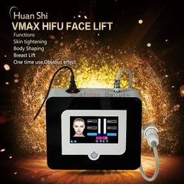 VMax HIFU Ultrasound Face Machine Skin Tightening Breast Lift Anti Aging Body Shaping Wrinkle Remover Vmax Ultrasonic Spa Beauty Equipment