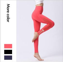 Sports gym running tights women's fast dry Yoga Pants professional sports show thin pants