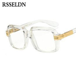 Wholesale- Brand Glasses frames For Men Women Designer Clear Lens Transparent Eyeglasses Square Male Eyewear 2018