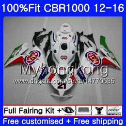 Injection For HONDA CBR 1000RR PATA Red white hot CBR1000RR 12 13 14 15 16 273HM.4 CBR 1000 RR CBR1000 RR 2012 2013 2014 2015 2016 Fairings