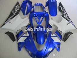 ZXMOTOR High quality fairing kit for YAMAHA R1 1998 1999 white black blue fairings YZF R1 98 99 GF36