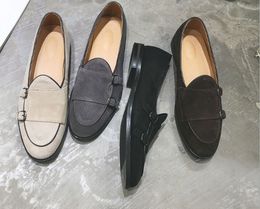 Genuine Leather Suede Men Casual Dress Shoes Designer Oxford Mocassin doug Zapatos Hombre Suit Shoes Loafers