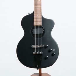 Rare Rick Turner Model 1 Special C Electric Guitar, All Black Satin Limited Edition, Unbound Mahogany body, Bound hardwood veneered peghead